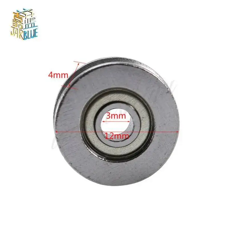 10 قطعة V623ZZ V624ZZ U604ZZ U624ZZ 3x12x4 مللي متر V الكربون الصلب كرة أخدود عميقة آثار المشي دليل السكك الحديدية تحمل العلامة التجارية الجديدة #5