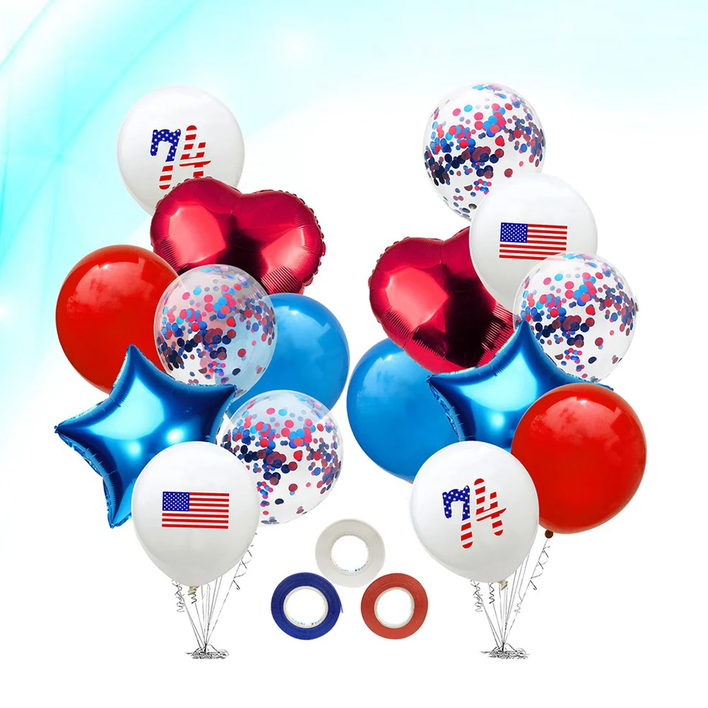 Boy or Girl Independence Day Balloons Cup Turners for Tumblers Pink Pumpkin Decorations Birthday Party Confetti Ballons Sequins