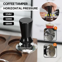 Constant Pressure Coffee Tamper 51mm 53mm 58mm Espresso Tamper with Calibrated Spring Loaded Barista For Delonghi Breville
