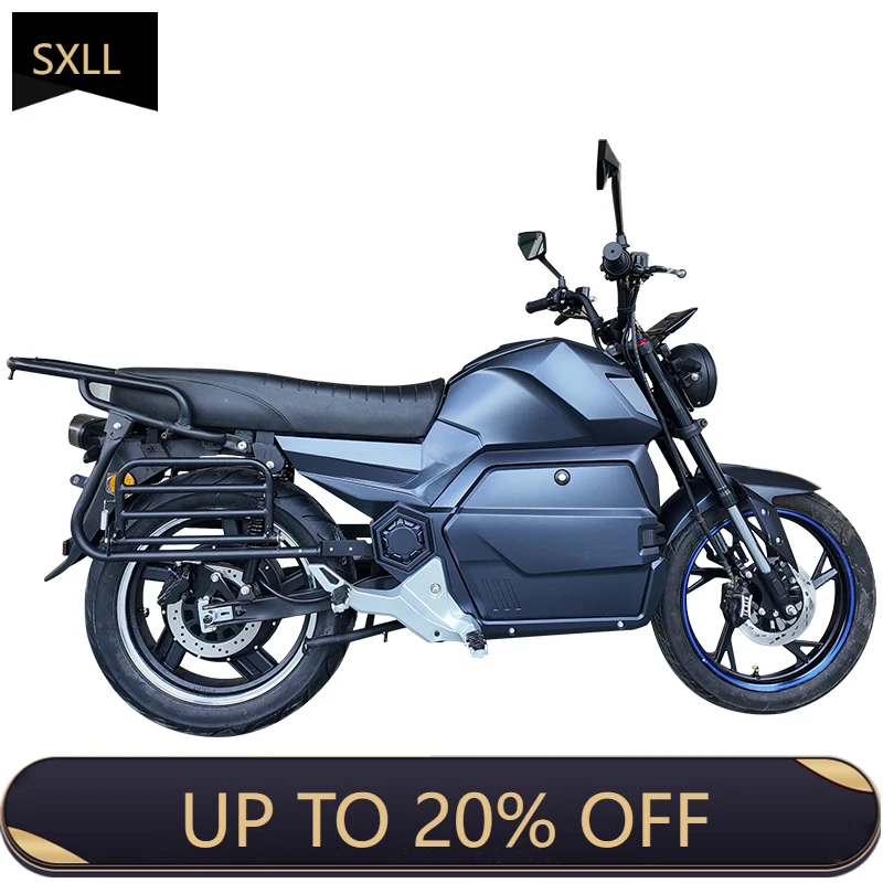 

SXLL Durable 2000 watts high-speed racing electric motorcycle new conditions 60v power remote 72v voltage cheap hot sale