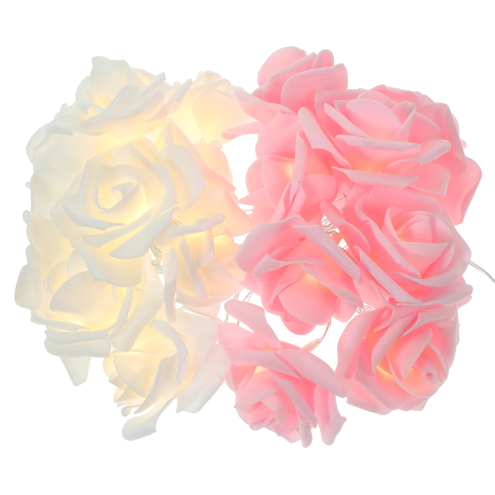الإبداعية LED روز سلسلة أضواء 3m 20L USB بالطاقة آمنة لعيد الميلاد عيد الحب أضواء زينة ضوء الورد