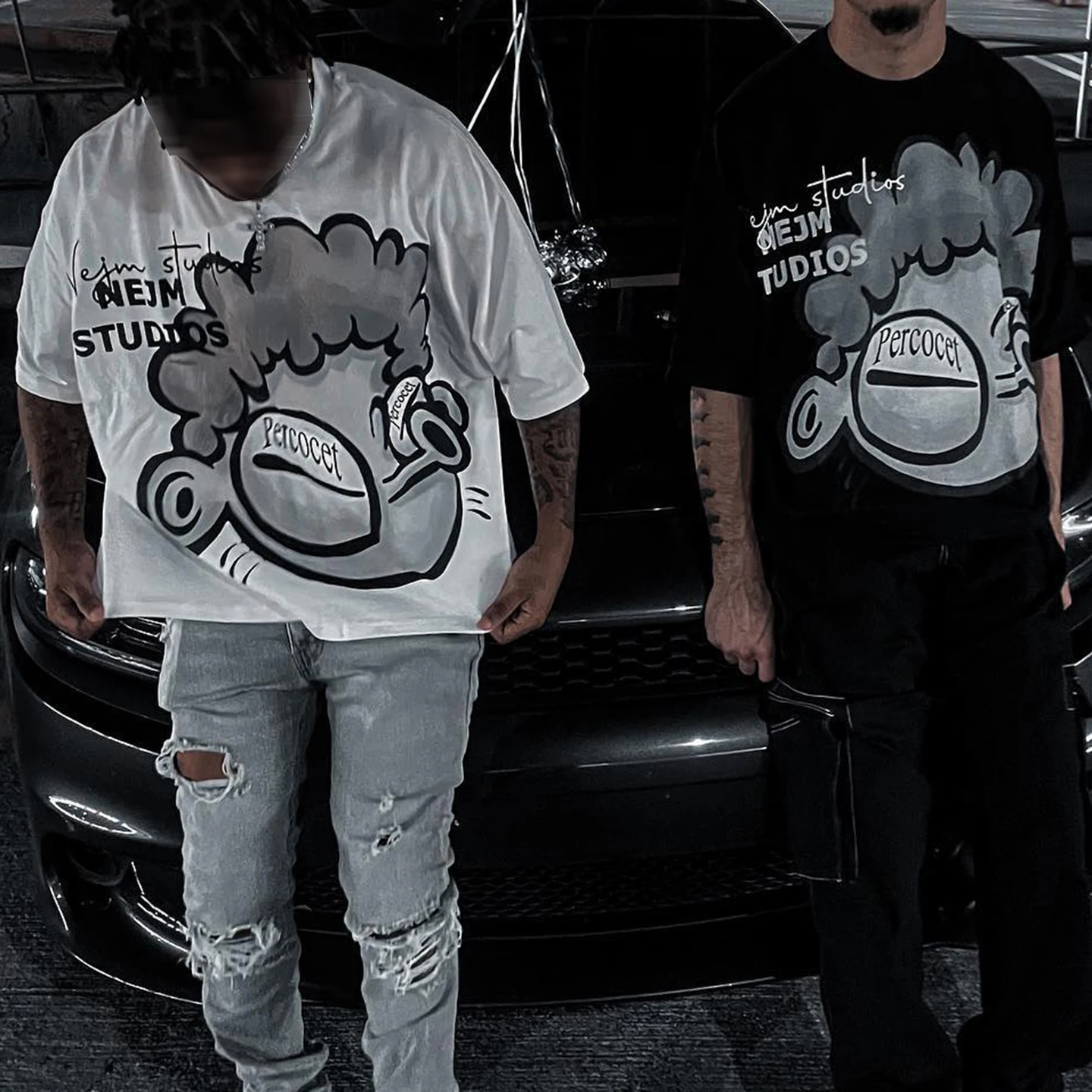 

Vintage Cartoon Avatar Graphic Print T-shirt Men Y2K Summer Short Sleeves Oversize Y2K T-shirt Streetwear Women Casual Tee Tops