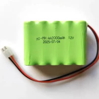 Pack NI-MH AA 2000mAh 12V Battery for Smith Single Channel Micro Infusion Pump 2.54 2-Wire