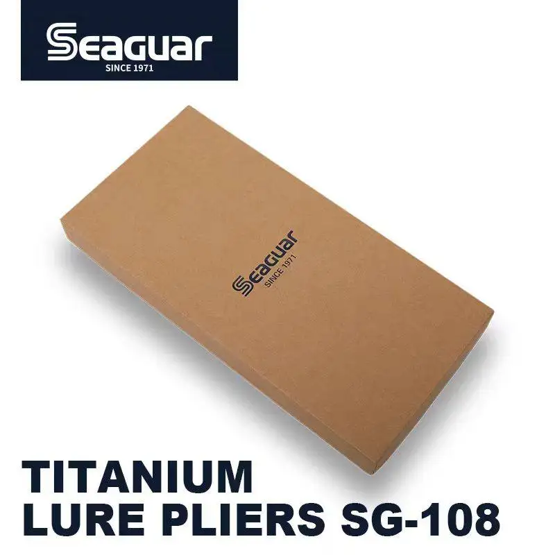 Seaguar SG-108 Alicates de Titanio – Pesca para Señuelos y Líneas PE - imagen 4