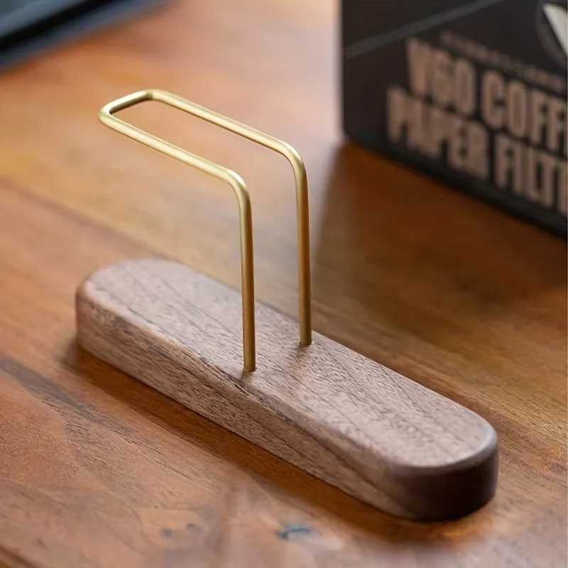 Walnut & Brass Coffee Filter H - Coffee Equipment V60 recension och pris