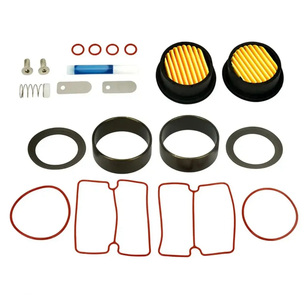 

SEMOIC Oil-Free Air Compressor Repair Kit 750W Vacuum Pump Oil-Free Mute Air Compressor Cylinder Sleeve Piston Cylinder Ring
