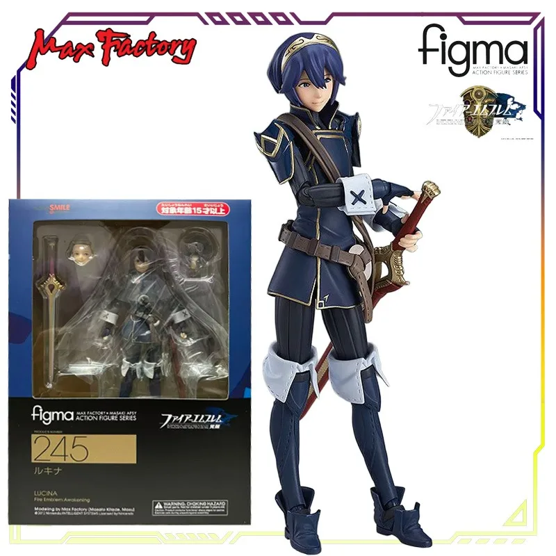 Max Factory Original Figma Fire Emblem Serie 245 Luchina 334 Kamui Anime Action Figur Modell Spielzeug Ornamente Geschenke für Jungen