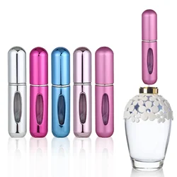 Refillable Perfume Atomizer Bottle Portable Perfume Sprayer Travel Perfume Scent Pump Container 5ml For Women Beauty Salon Tools