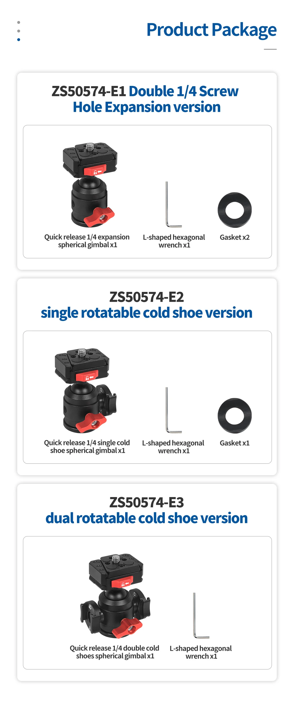 DSLR-Kamera-Stativ-Kugelkopf mit 1/4-Zoll-Gewinde, Cold-Shoe-Halterung, V-Port, Schnellwechselplatte für Fill-Light und Mikrofonständer, max. Belastung 12 kg – Detail 13