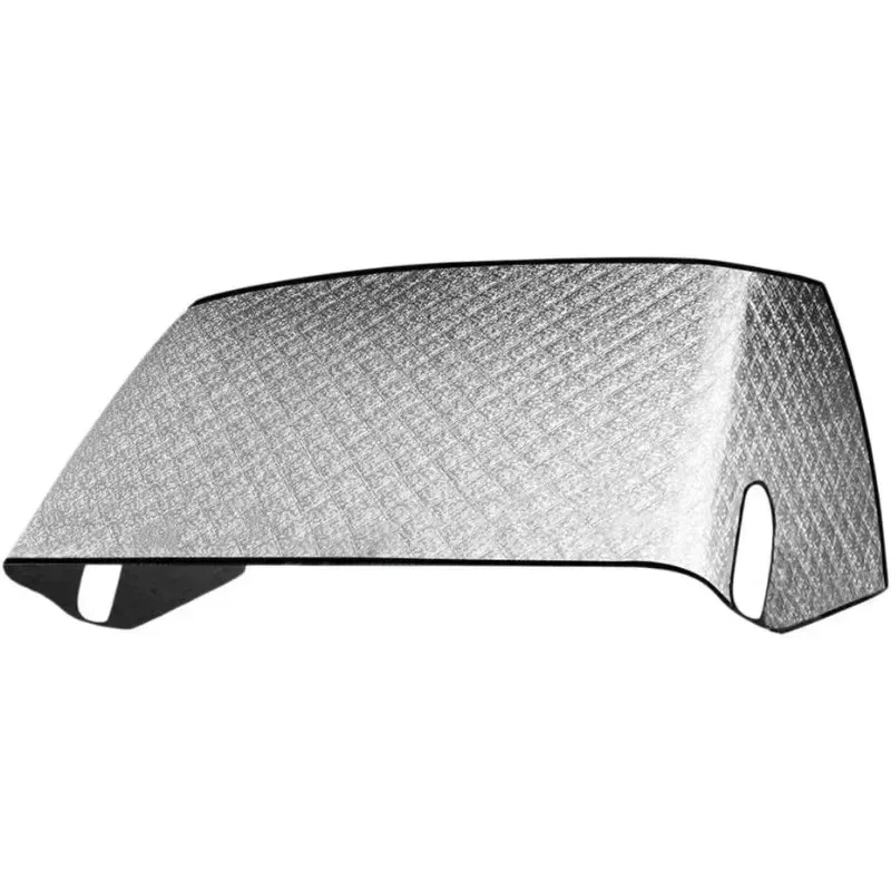 

With Mirror Cutout Silver Durable RV Window Windshield for Car Exterior Protector Front Window Sunshade RV Accessories 4Layer