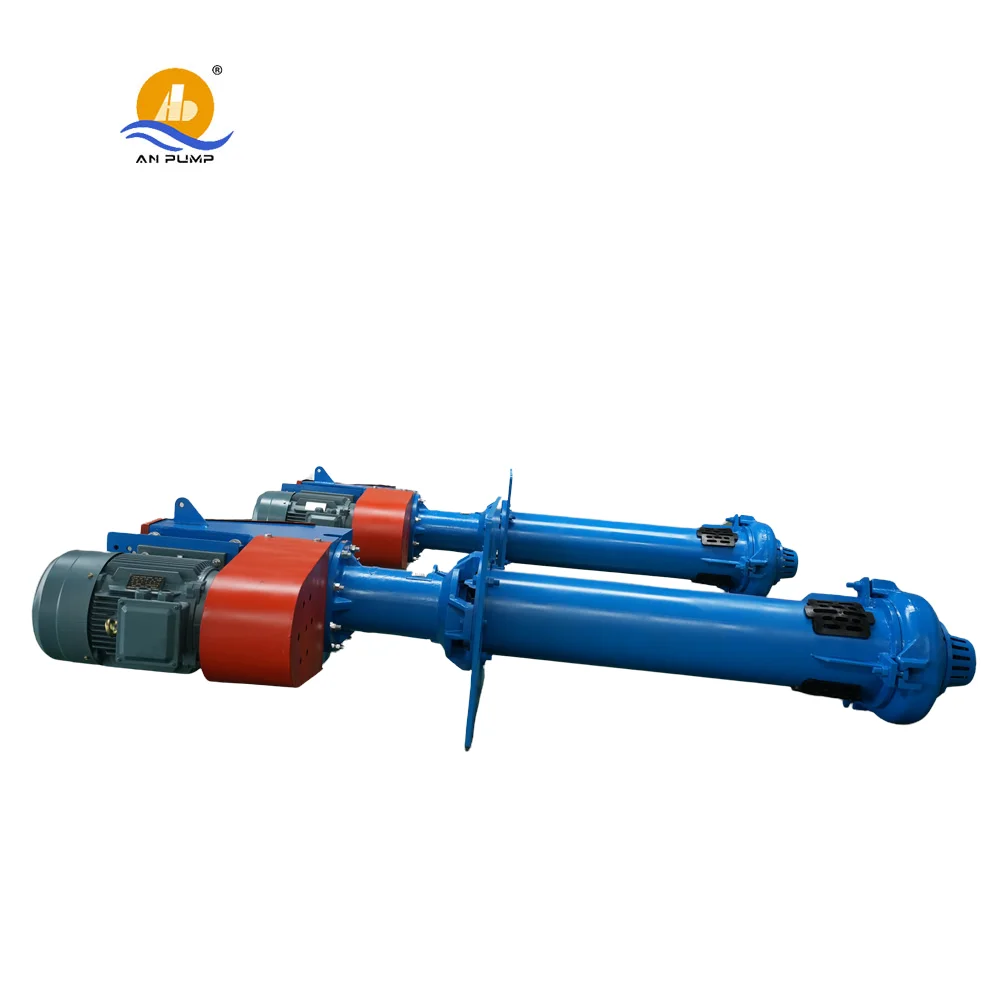 High Quality Heavy Duty Vertical Sump Pump Centrifugal Pump Rubber Lined High Pressure OEM 1.1-250 KW Industrial Use