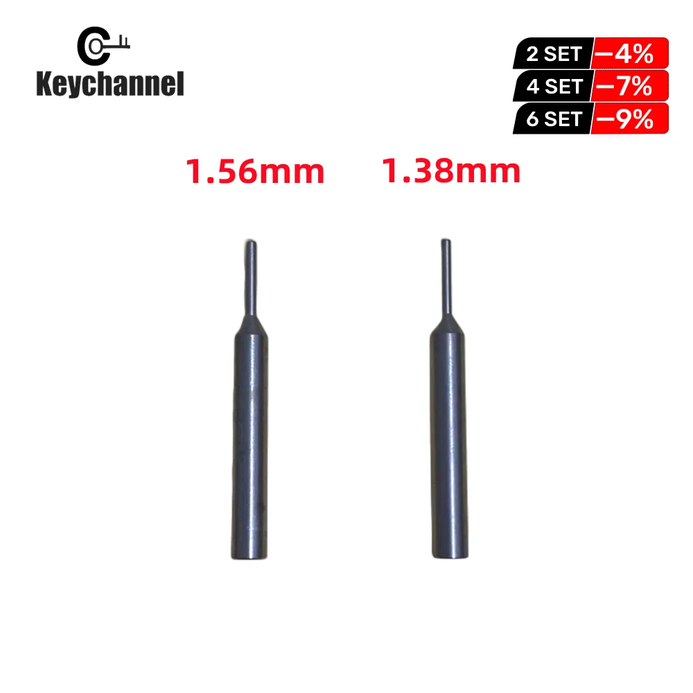 Keychannel 5Pcs 10Pcs Gehard Verdikte Nail Remote Pin Remover Pinnen Voor Goso Flip-Key Pin Remover Tool slotenmaker Tool