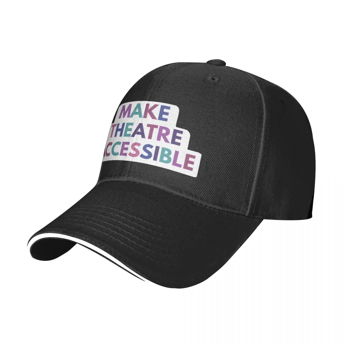 Make Theatre Accessible Baseball Cap Kids Hat Trucker Cap Icon Women's Golf Clothing Men's