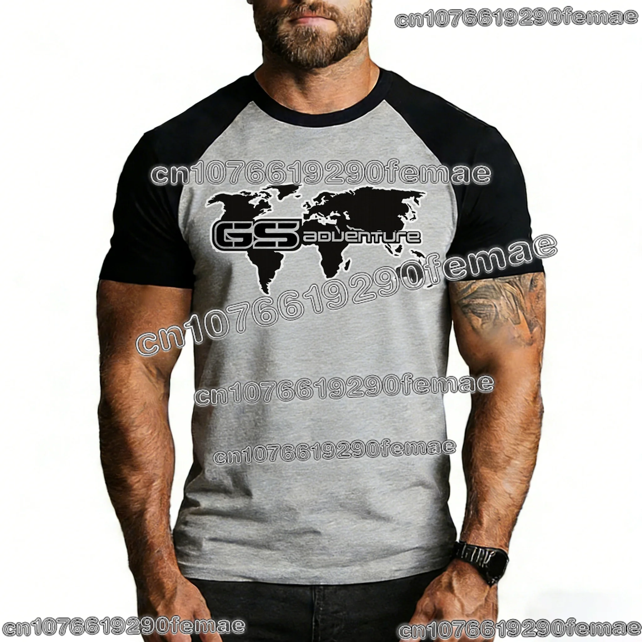 2026 New GS R1300GS Motorcycle Graphic Shirt Cotton T Shirt Rider Fan Short Sleeve Casual Streetwear Summer Unisex Tops