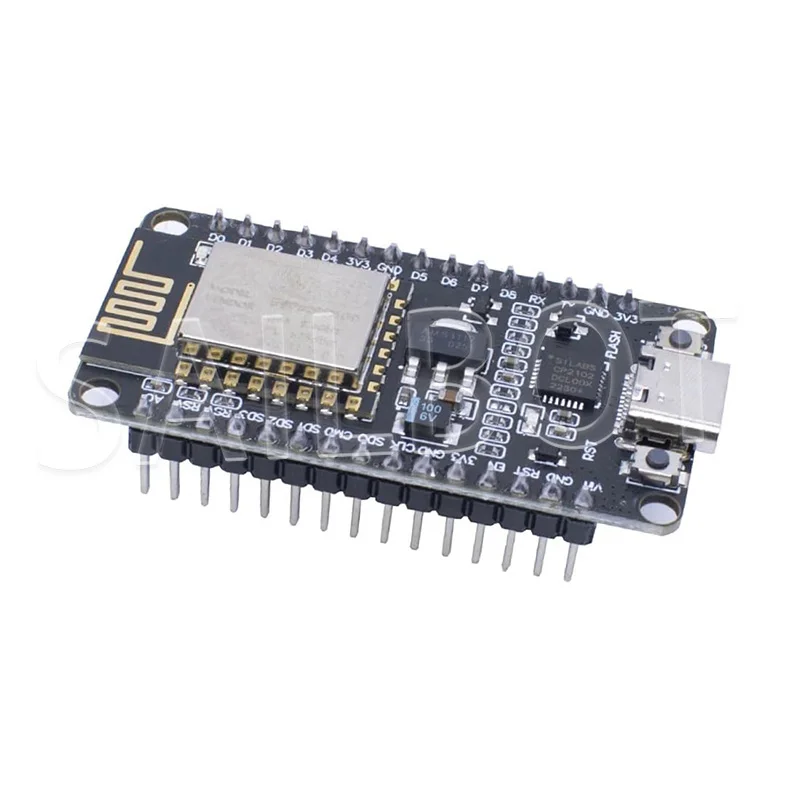وحدة ESP8266 اللاسلكية CP2102 NodeMcu V2 Lua WIFI إنترنت الأشياء تطوير لوحة ESP8266 ESP-12E مع هوائي PCB
