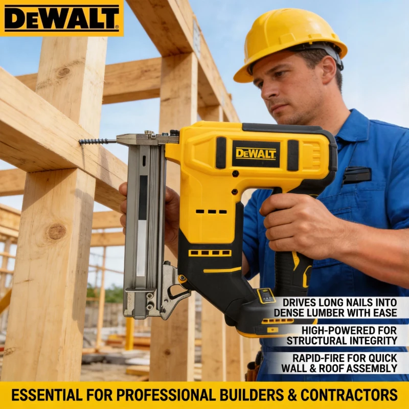 DEWALT 18 Gauge Cordless Nail  - огляд і ціна Woodworking Nail Gun