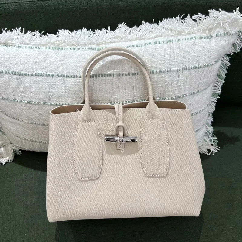 

Новинка 2023 года, ручная сумка для подмышек с бамбуковой пряжкой, высококачественная, модная, универсальная большая сумка, женская сумка через плечо Tongqin