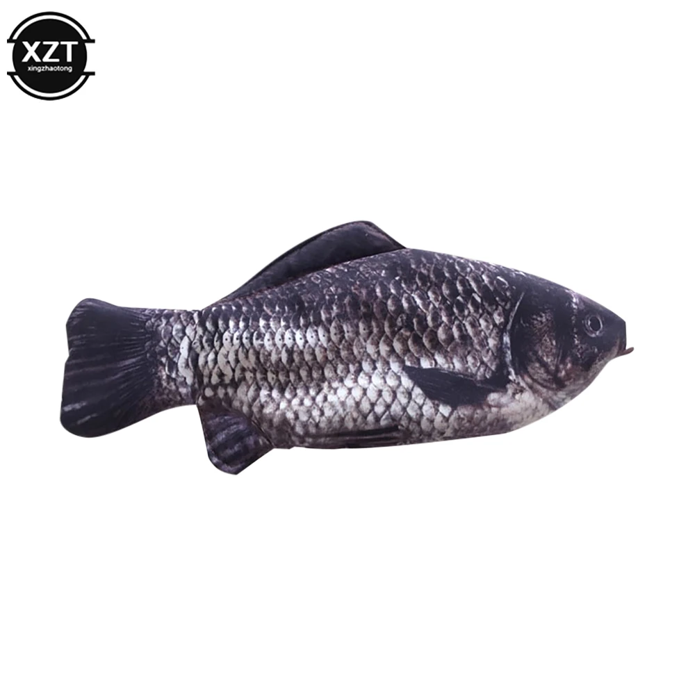 حقيبة أقلام رصاص، حقيبة أقلام سمك الشبوط، حقيبة مكياج على شكل سمكة واقعية، مقلمة مع سحاب للعودة إلى المدرسة، حقيبة أقلام رصاص