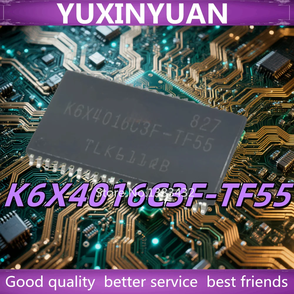 

(10 шт.) 100% новый K6X4016C3F K6X4016C3F-TF55 K6X4016C3F-UF55 K6X4016C3F-TF70 K6X4016C3F-UF70 TSOP44