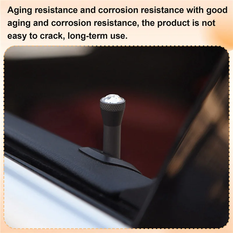 

A02Q-4Pcs/Set Crystal Door Pin Lock For BMW All Models G30 G20 G05 G06 G01 G08 G11 G12 F10 F20 F30 F15 F16