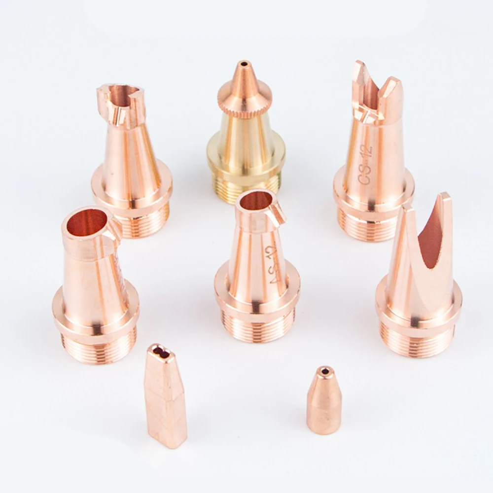 10 шт., оптоволоконная лазерная сварочная насадка, медная насадка M16 для SUP20T SUP21T SUP23T HW970 HW980 Raytools BW101, головка лазерного сварочного пистолета