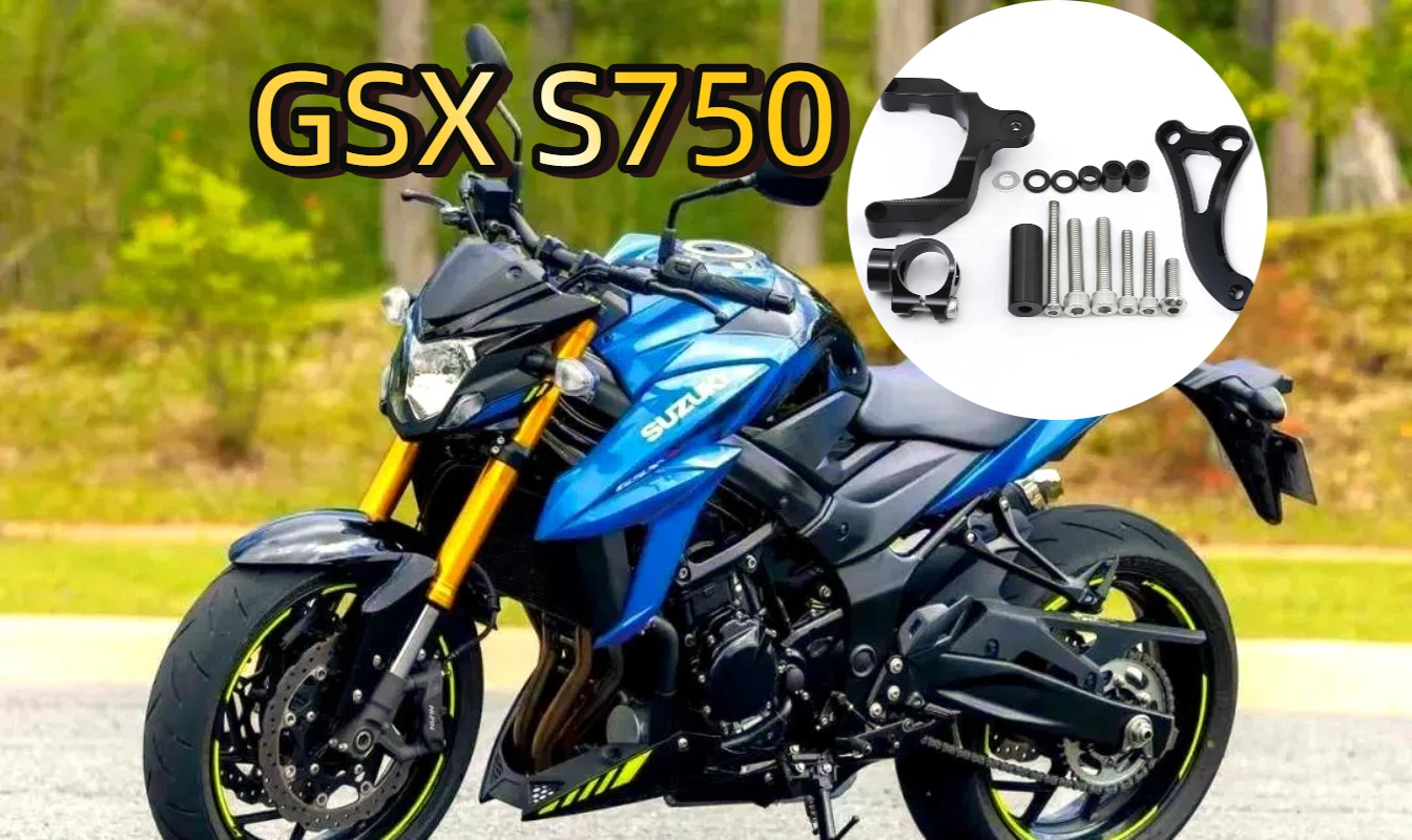 

2022 2023 FOR SUZUKI GSX S750 GSX-S750 GSXS750 GSX-S GSXS 750 2017 2018 2019 2020 2021 CNC Steering Damper Bracket Mounting Kit