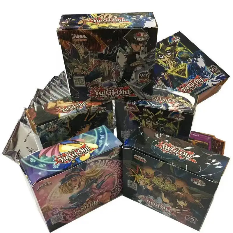 216PCS/Set of Yugioh Rare Flashcard Yu Gi Oh Game Paper Card Children\'s Toy Girl Boy Collection Yu-Gi-Oh Card Christmas Gift