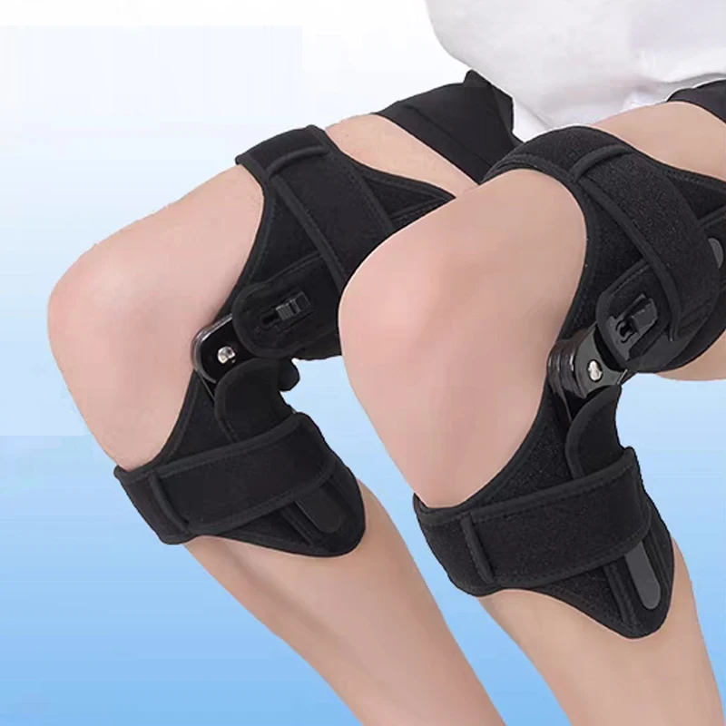 

Adjustable Knee Protection Booster Non-Slip Spring Stabilizer-New with Powerful Rebound Springs Knee Assistive Device Breathable
