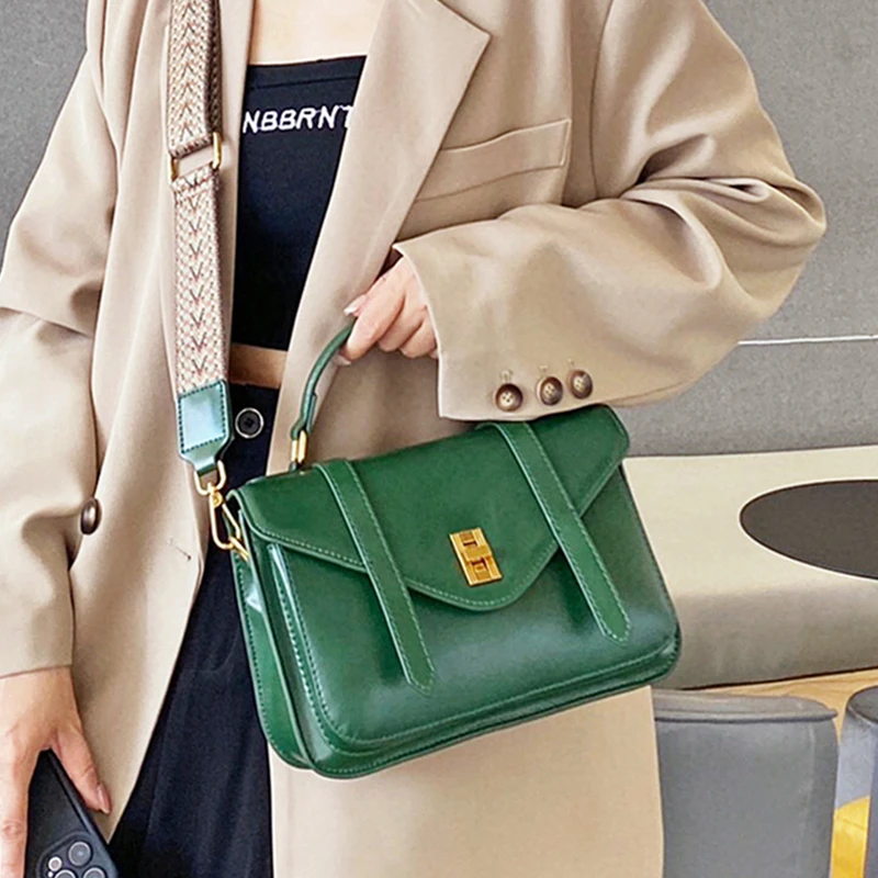 

Toptrends 100% Genuine Leather Shoulder Messenger Bags For Women 2025 Luxury Designer Top Handle Square Satchel Ladies Handbags