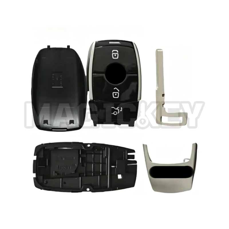 Car Key Fob Case Shell Housing for Mercedes-Benz A C E S G Class GLC CLE CLA GLB GLS W177 W205 W213 W222 X167 AMG Accessories
