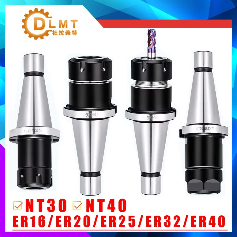 NT30 NT40 Tools Holder ER16 ER20 ER25 ER32 ER40 NT ER Tool Holder Collet Chuck Bracket Tools For CNC Milling Machine Spindle