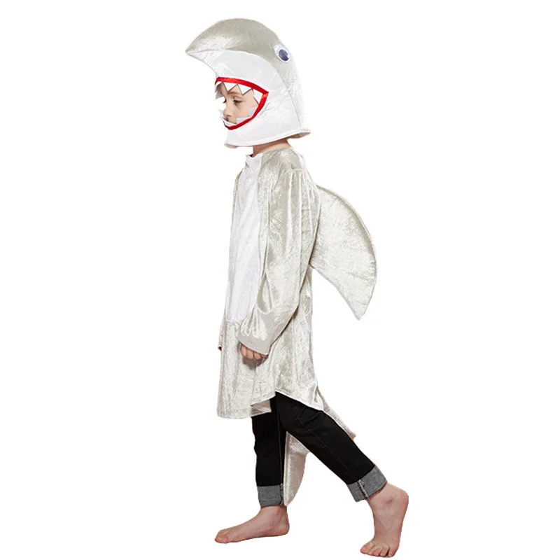 

Funny Children Shark Costume for Halloween Parties and Stage Performances
