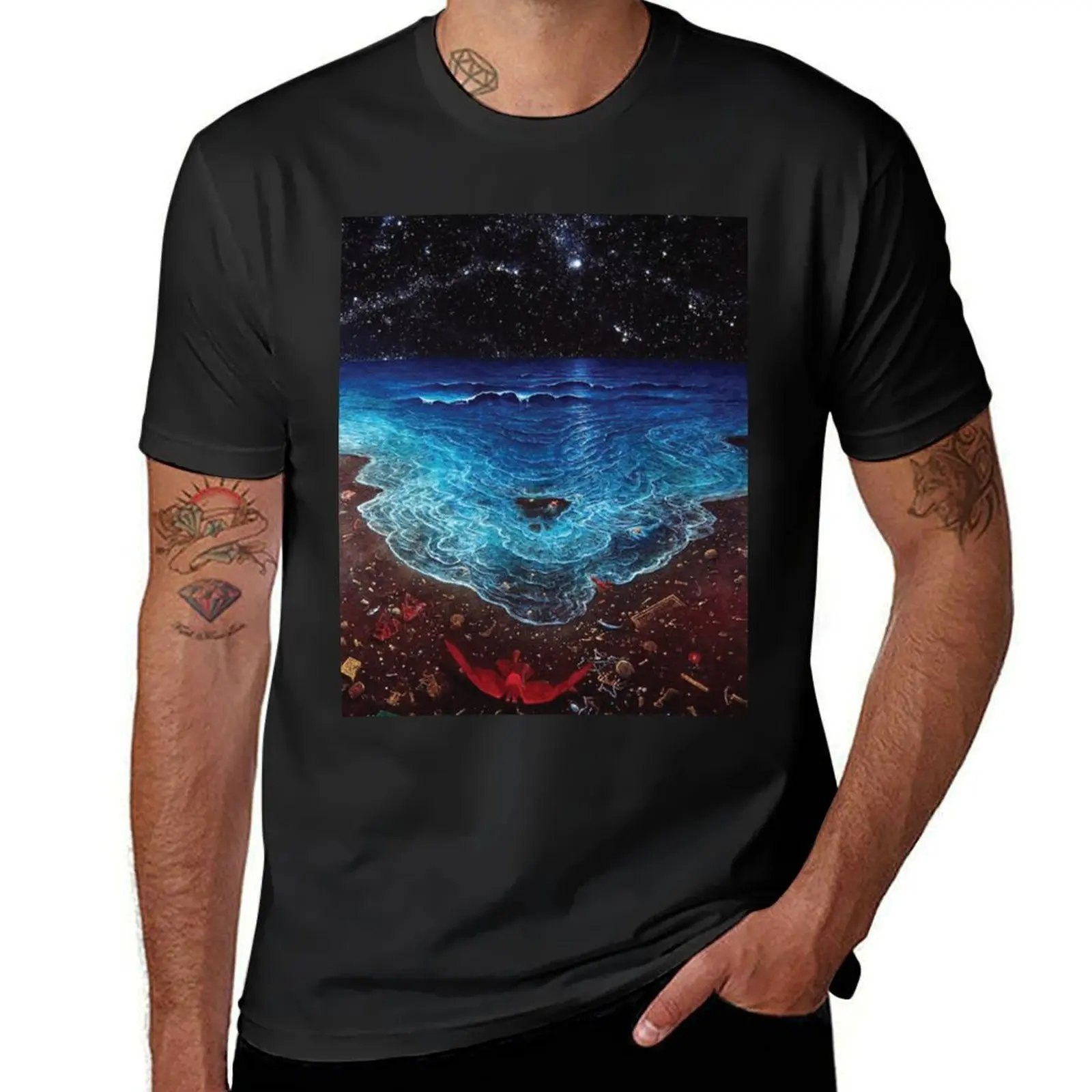 zdzislaw beksinski T-Shirt customs design your own aesthetic clothes shirts graphic tees funnys mens cotton t shirts