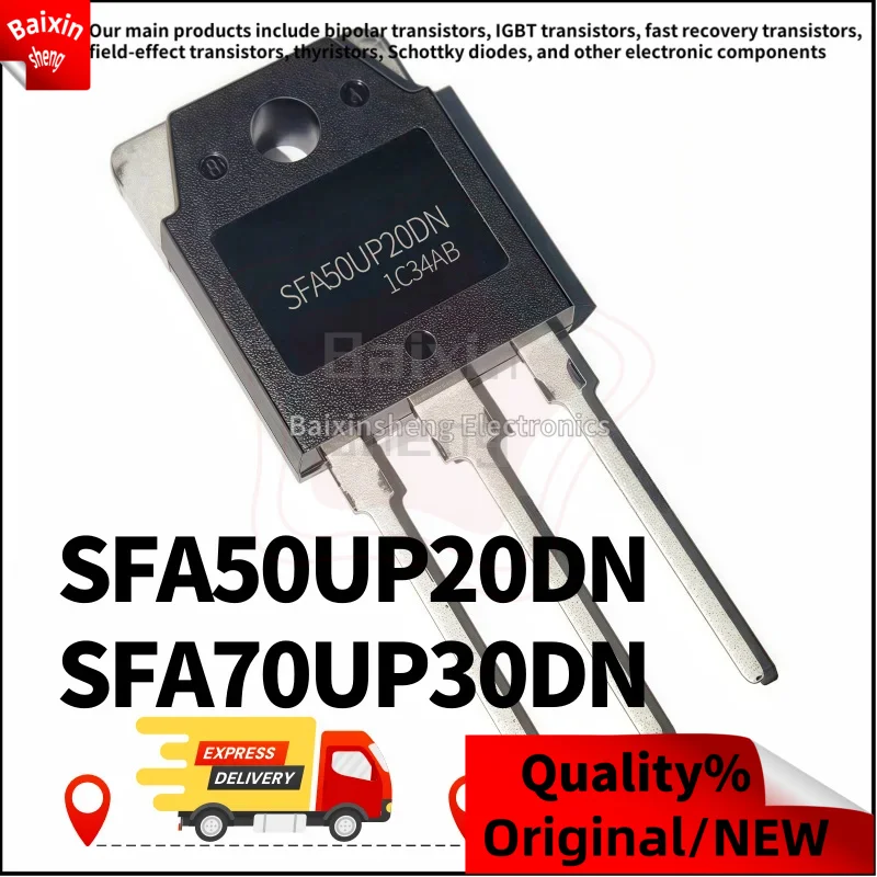 

10PCS NEW SFA70UP30DN TO-3P SFA50UP20DN SFA50UP20 SFA70UP30 Quick recovery diodes commonly used in welding machines