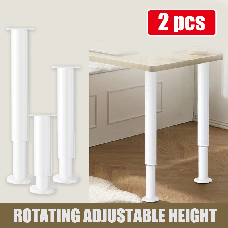 

2 сверхпрочные регулируемые по высоте телескопические опоры – свободно комбинируемые, прочная металлическая конструкция, регулировка без инструментов, подходят для столов в выступающих окнах, каркасов кроватей, подставок под телевизор, опорных стоек для д