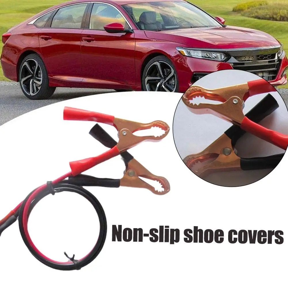 Alligator clip car cigarette lighter car loaded inverter connection battery socket cord car adapter line battery 12V50A pow A1T7