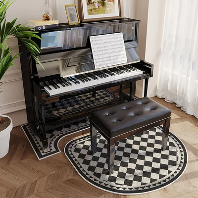 Vertical Piano Floor Carpet, Sound Insulation, Shock Skid, Special, Thickening Pad