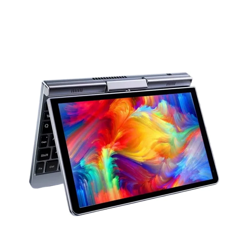 8 inch touch screen mini laptop pc tablet 2-in-1 business office light and thin book mini small size portable design CAD game
