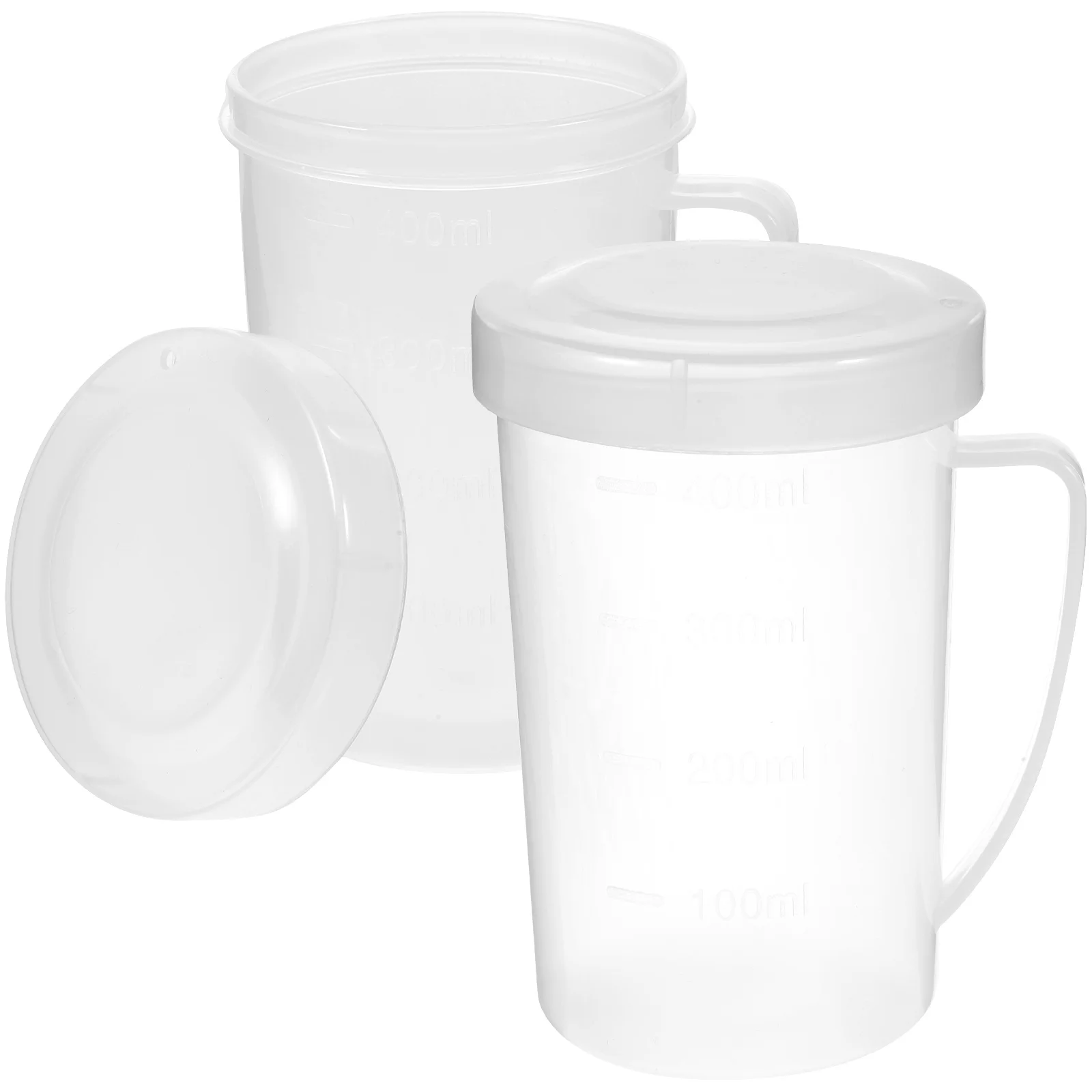 2 pçs copo de leite copo de café micro-ondas forno espresso jarros de vapor caneca de sopa de microondas copos de soja de água transparente