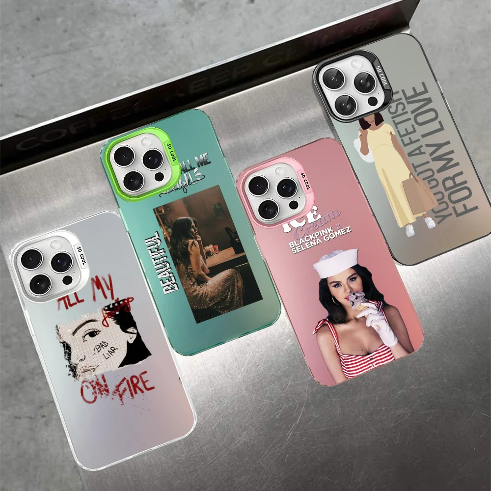 Selena Gomez Revelacion Phone Case For IPhone 16 15 14 13 12 11 Pro Max X XR XSMAX 8 7 Plus Matte Shockproof Back Cover