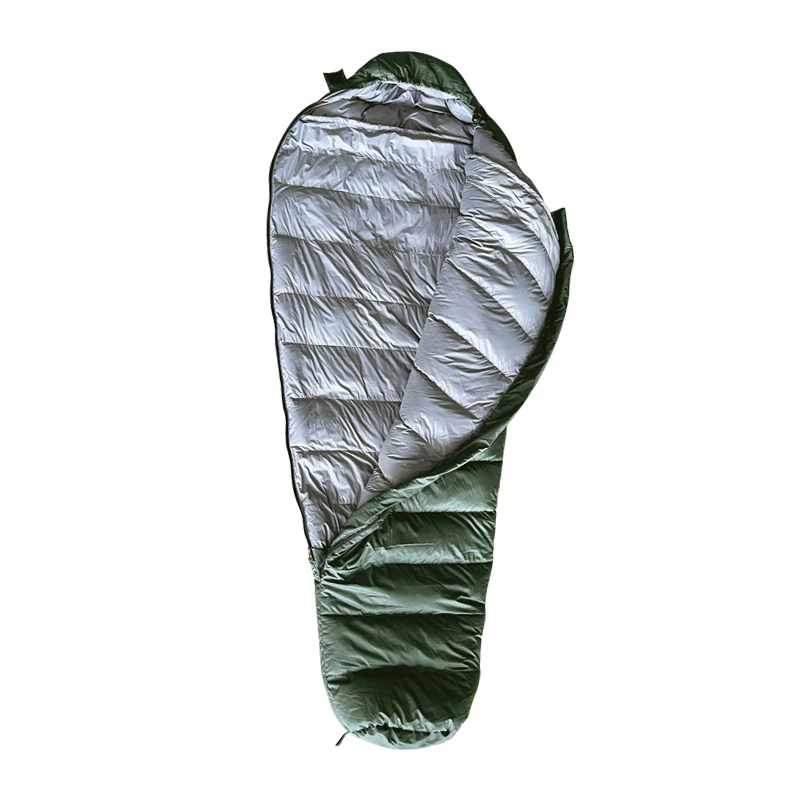 

Cold Weather Down Sleeping Bag with Compression Sack for Camping