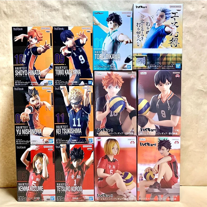 

В наличии Bandai BANPRESTO Позующая фигурка Haikyu!! Shoyo Hinata Kotaro Bokuto Shinsuke Kita Kozume Kenma Yu Nishinoya Аниме Модель