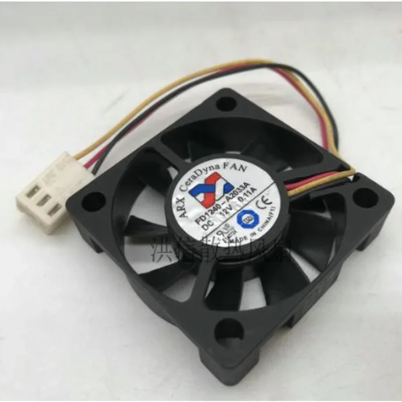 Original New CPU Fan For ARX FD1240-A2033A DC 12V 0.11A 3-wire Silent Fan