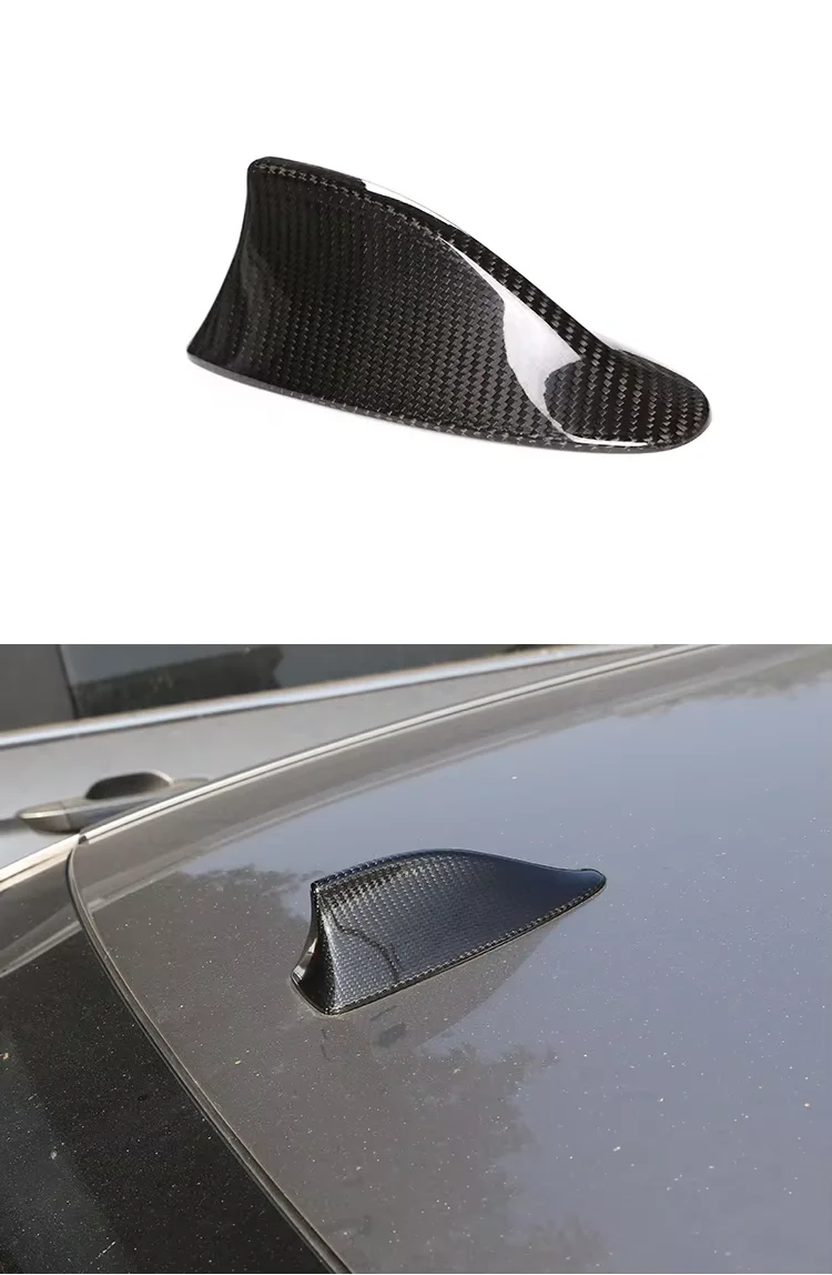 Carbon Roof Antenna Shark Fin for BMW 5 Series F10 Radome 7 Series F01 F02 F03 F04 2010-2017 exterior accessories