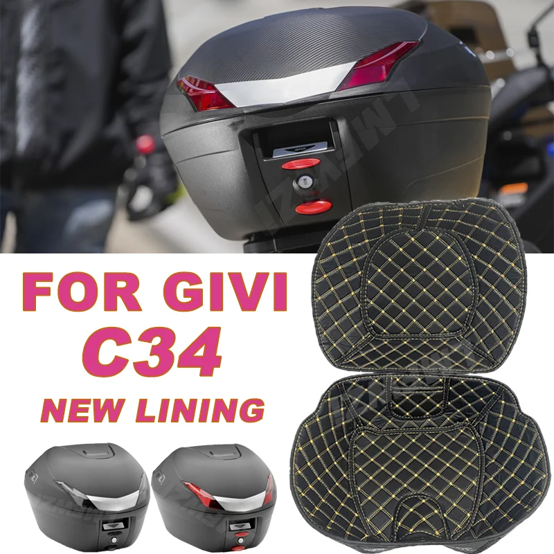 

For GIVI C34 Motorcycle Top Case Lining Mat Protector Accessories