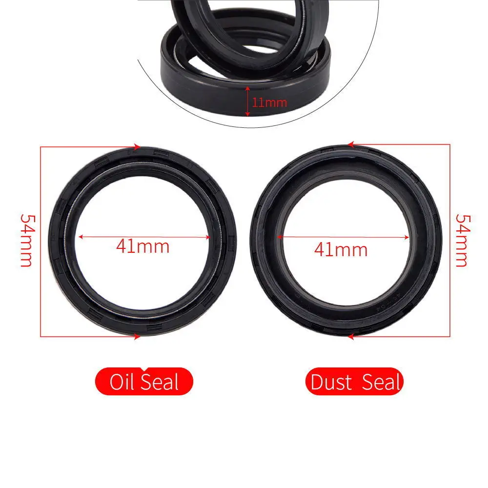 41x54x11mm Oil Seal Fork 41mm For Har/ley David/son TOURING FXDWG 1340 FLHR FLHXI FLSTCI FLHTK 1450 1584 1690 1745 1800