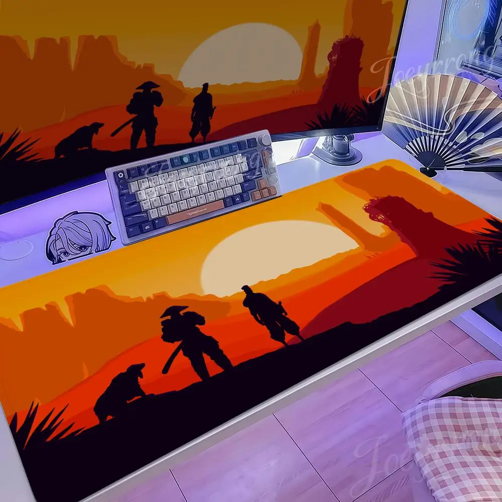 

Kenshi Mouse Pad 1000x500 Hot Anime Taro Sakamoto Days XXL Large Gaming Non-slip Office Keyboard Mats Desk Mat