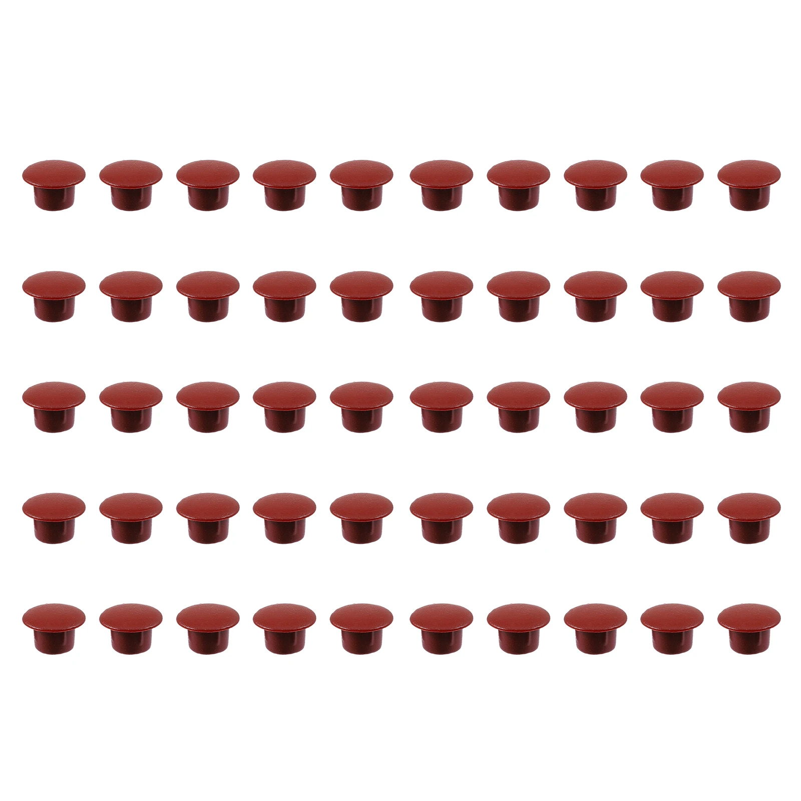 

500 Pcs Covers Plastic Screw Plugs for Kitchen Cabinets Furniture 5mm Screw Hole Covers Peg Hole Filler PP