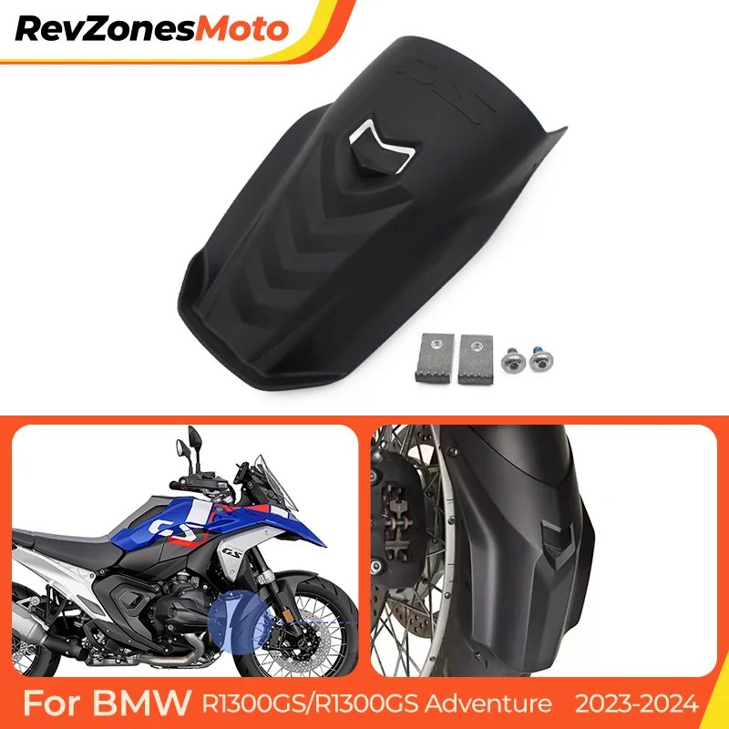 

For BMW R1300GS R 1300 GS Adventure 2023-2025 Front Fender Extender Motorcycle Mudguard Extension Splash Guard Accessories