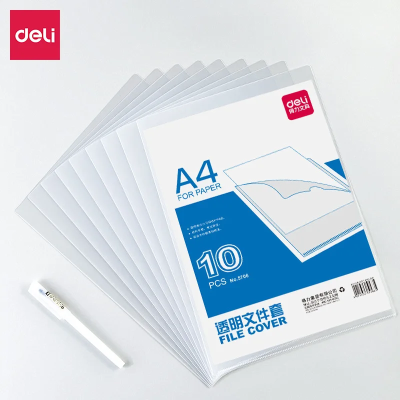 20pcs Data bag single sheet folder single sheet folder document sleeve single sheet folder L-type document bag material bag
